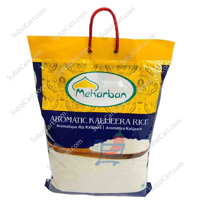 Meharban Aromatic Kalijeera Rice, 10 Lbs