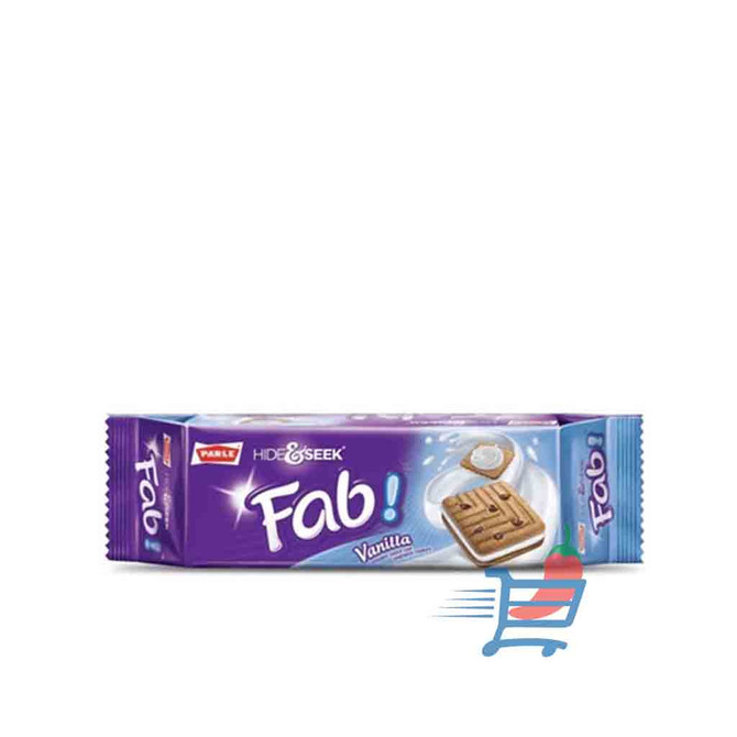 Parle Hide & Seek Fab Vanilla, 112 Grams