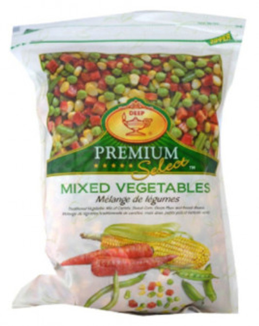 Deep Mix Vegetables, (2 lbs, 4 lbs)