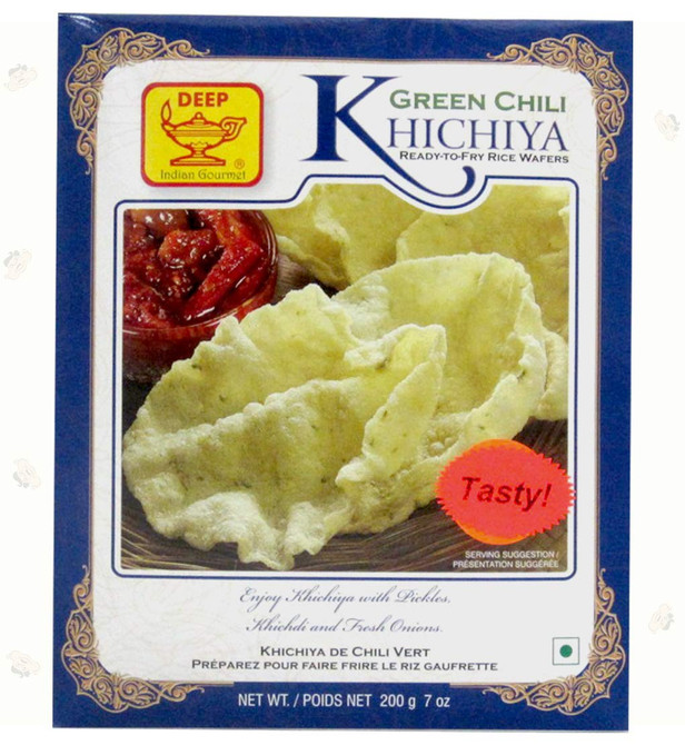 Deep Green Chili Khichiya, 200 Grams