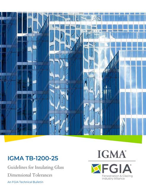 IGMA TB-1200-25-Guidelines for Insulating Glass Dimensional Tolerances