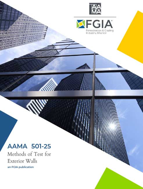 AAMA 501-25-Methods of Test for Exterior Walls
