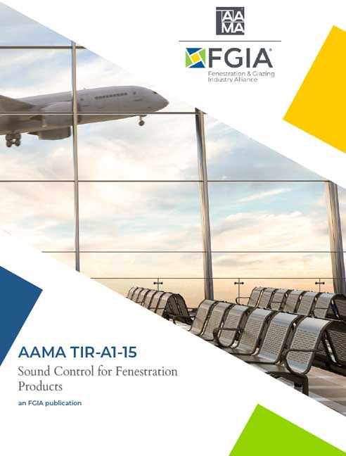AAMA TIR-A1-15-Sound Control for Fenestration Products