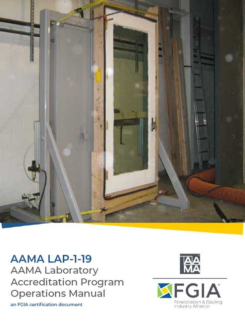 AAMA LAP-1-19-Laboratory Accreditation Program Operations Manual- Full Service Laboratories