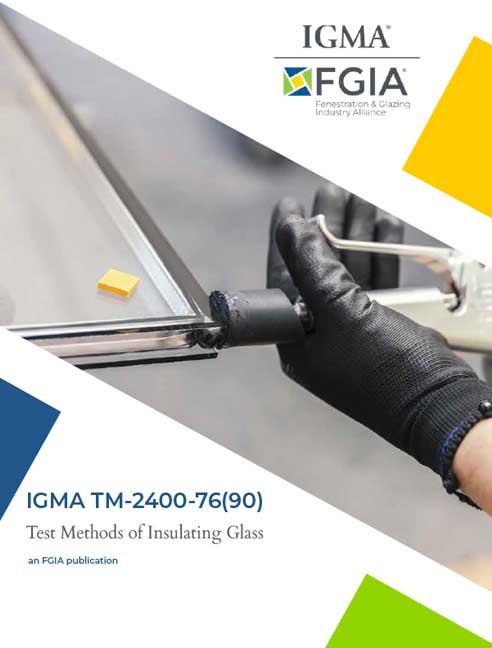 IGMA TM-2400-76(90)-Test Methods of Insulating Glass Sealants