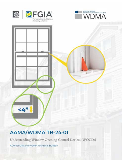 AAMA/WDMA TB-24-01-Understanding Window Opening Control Devices (WOCDs)