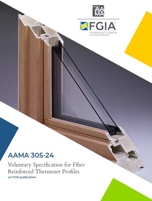 AAMA 305-24-Voluntary Specification for Fiber Reinforced Thermoset Profiles