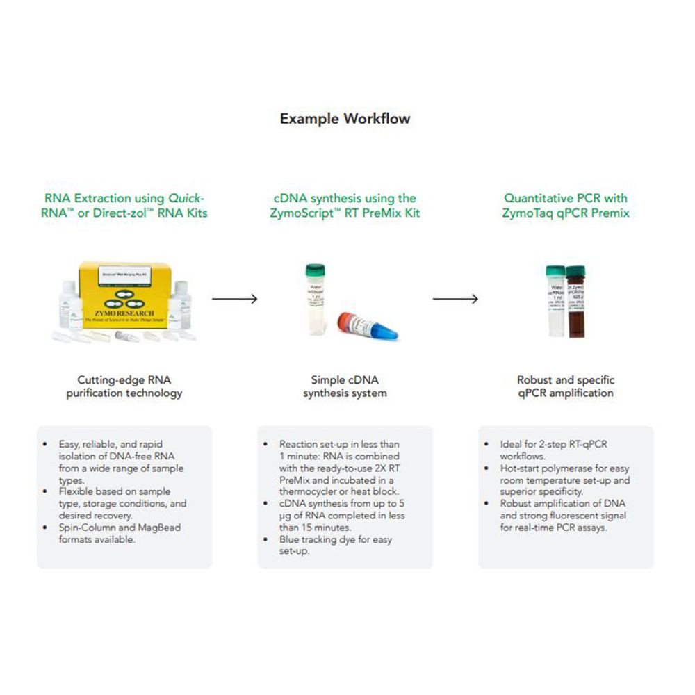 11-734) ZymoScript RT PreMix Kit RNA 100 Rxns/Unit - Genesee
