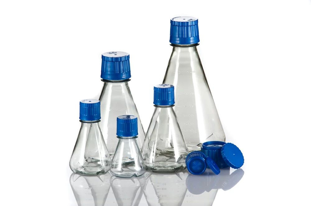 TriForest Labware Erlenmeyer Shaker Flasks - Genesee Scientific