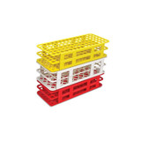 (96-022) Fold & Snap Tube Rack, White 16mm Diameter 1 Rack/Unit