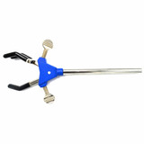 (75-235) 3 Prong Vinyl Coated Clamp, Bl Dual Adjust, 6cm Max Opening 1 Clamp/Unit