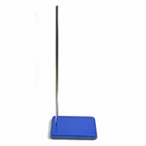 (75-220) Retort Stand, Rectangular Base w/ 24in Rod (0.4in Dia.) 1 Stand/Unit