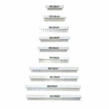 (33-612C25) 23cm Gel Comb 25 Teeth, 1.0mm Thick 1 Comb/Unit