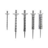 (33-429) Combi-Syringe Tip Combo Pack 20 ea 0.5,1.25,2.5,5.0,12.5m 100 Syringe Tips/Unit