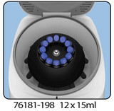 (31-516R15) 12 x 15ml Fixed Angle Rotor Sprint 6H Plus Accessory 1 Rotor/Unit