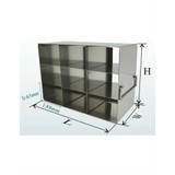 (27-513) Rack for 24 MATRIX Boxes Upright Style, 540.3×254×138mm 1 Rack/Unit