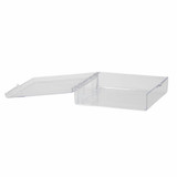 (30-134) Blotting Boxes, Square, Clear 11.6 x 11.6 x 3.2cm 5 Boxes/Unit
