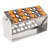 (27-517A30) Adjustable Test Tube Rack 24 x 30mm Incubator Shaker Accessory 1 Tube Rack Clamp/Unit