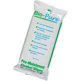 (89-180) Bio-Pure Alcohol Wipes 70/30 IPA/H20 Mix 40 Wipes/Unit
