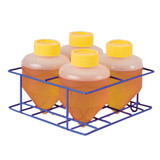 (31-417) Magic Clamp Tube Rack 4x500/600ml Conical Bottles 1 Tube Rack/Unit