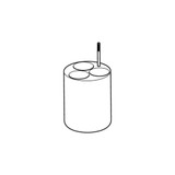 (86-2895) Adapter 3x30ml Oak Ridge Tubes for FA-6x250 Rotor 2 Adapters/Unit
