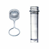 (27-283) 2.0mL Screw Cap Tubes w/O-Ring Tethered Caps Attached 500 Tubes/Unit