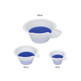 (93-300) Liquid Weighing Pour Boat 50mL PS, White 200 Boats/Unit