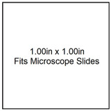 (89-114) Laser CryoTag, S, White 1.00 x 1.00 1600 Labels/Unit