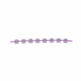 (22-170A) 8-well StripCap, Assorted Fits Axygen .2ml Strip Tubes Bag Of 125 Caps/Unit