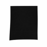 (46-100B) Porous Plastic Sheet, Black .100 Thick x 12 1 Sq. Foot/Unit