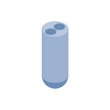 (95-953) ADAPTER TUBE 2X16.2 MM For 10 mL Tubes, pk 2 2 Adapters/Unit