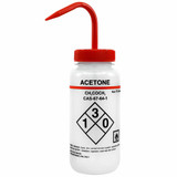(75-187) 500ml Labeled Wash Bottle - Ac LDPE, Self-Venting 1 Bottle/Unit