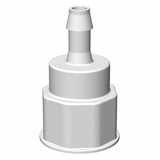(85-123C) Spigot Fitting, 3/8" Hose Barb Autoclavable 1 Fitting/Unit