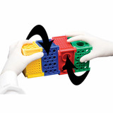 (27-116) Revolver Rack Workstation Blue,Green,Red,Yellow 4 Racks/Unit