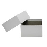 (21-122W) 3.75in. Cardboard Box w/ Dividers White, 81-Place Divider 1 Box/Unit