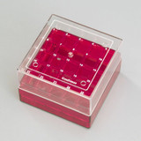 25-Place Cryo Box with Lid for 1-1.8ml Tubes 25-Place Cryo Box with Lid for 1-1.8ml Tubes