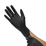 X-GEN Black Nitrile Gloves, Powder-Free