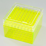 81 Place Cryo Box with Lid for 3-5ml