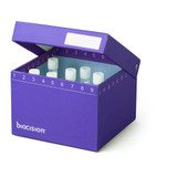 BioCision 3.5" H Hinged CryoBox, 81-Place - 5/Unit