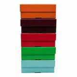 81-Place Hinged Cardboard Freezer Box - 50/Unit