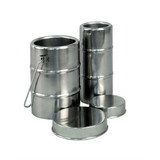 Steel Dewar Flask w/Lid Steel Dewar Flask w/Lid