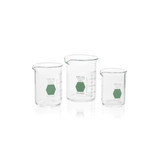 KIMBLE® Griffin Beakers, Green, Low-Scale