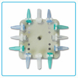 (31-106) 12 x 1.5/2ml Vortex Accessory Horizontal Head Attachment 1 Head/Unit