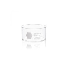 (96-017) Kimble Kimax Crystallizing Dish 60x35mm, 80ml 24 Dishes/Unit