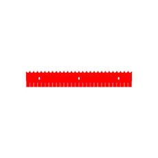 (45-104MC28M) 28 Tooth Comb, 1.5mm Thick 26 x 32cm Gel Box Accessory 1 Comb/Unit