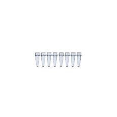 (27-425) 8-well PCR Strip Tubes, Clear Ultra Thin Wall Box Of 125 Strips/Unit