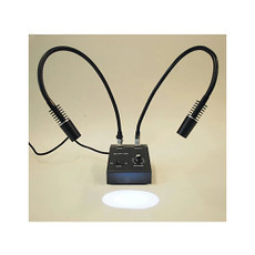 (59-500) LED Light Source, Dual Gooseneck Variable Intensity, 3w Bulb 1 Light Source/Unit