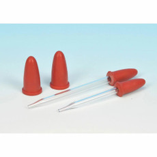 (75-099) Rubber Bulb, 5-6mm Diameter 2ml Capacity 1 Bulb/Unit