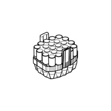 (86-2069) Adapter 5/15ml and Plates for 5920R Rotor 2 Adapters/Unit