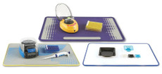 (93-239) Silicone Lab Mat Blue/White 1 Mat/Unit